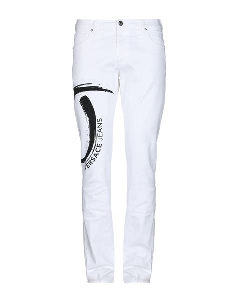 white Versace Jeans men